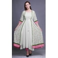 thumbnail image 2 of Bimba Printed Anarkali DressÂ&nbsp;ForÂ&nbsp;Women Indian Kurti Sleeveless Flared Kurta, 2 of 6