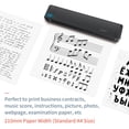 thumbnail image 3 of Printer,With 1pc Ribbon With Mobile Computer Office Car Printer Car Printer With A4 Portable Thermal Portable Thermal Printer Pdf 1pc Ribbon Roll Compatible With Windows Printer With 1pc Anrio, 3 of 7