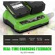 thumbnail image 4 of Dual Charger para Greenworks Batería de 24V, Compatible con Bolsa Li-ion de 24voltios708 Bolsa709 Bolsa710 para Greenworks Batería Charger 24voltios, 4 of 8