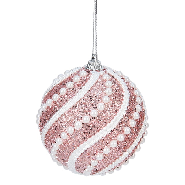 New Years Day Decorations Christmas Tree Decoration Christmas Ball Color Ball Dipped In Powder Ball Christmas Ornaments Pendant Ball Christmas Decorations
