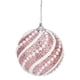 thumbnail image 2 of Adornos para árbol de Navidad | Juego de bolas de plástico con baño de polvo en rojo, dorado y rosa | Decoración colgante de 8 cm para árboles, coronas y regalos navideños, 2 of 7