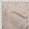 thumbnail image 3 of oneOone Cotton Poplin Fabric Flower Watercolor Print Fabric By The Yard 42 Inch Wide, 3 of 4
