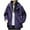 #0172-Purple, variant on Gift Winter Clothing for Women Waterproof Ski Jackets Snow Coat Warm Fleece Rain Jacket with Hood Windbreaker