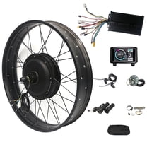 Kit De Conversion Vélo électrique 72V 5000W - Moteur Moyeu Sans Engrenage, Dropout 150mm