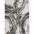 thumbnail image 4 of LUXE WEAVERS Lagos Collection 5070 Grey 4X5 Geometric Area Rug, 4 of 4