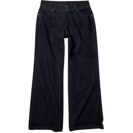 Faded Glory - Women's Petite Wide-Leg Jeans