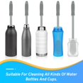 thumbnail image 2 of Juego de cepillos de silicona para botellas WQSS AOEIU para botellas, tarros, etc., 2 of 6