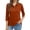 03## Ginger, variant on Women's Polo Shirts 3/4 Length Sleeve Tops Cotton Collared T Shirt Golf Shirt Business Casual Tees,Watermelon Red XXXL
