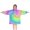 Colorful Tie Dye-1, variant on Colorful Tie Dye Pattern Blanket Hoodies for Kids 6-13YR Oversize Wearable Blanket Hoodies for Boys Girls Teens