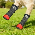 thumbnail image 4 of Durable Outdoor Pet Boots for All Weather with - Soles and Reflective Strips for Walking Hiking Running on Various Terrains, 4 of 5