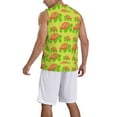 thumbnail image 2 of Sikiie Cartoon Turtles 1 Basketball Jersey Reversible Men's Mesh Athletic Sports Shirts Training Practice S-4XL3X-Large, 2 of 6