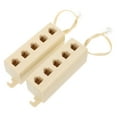 thumbnail image 1 of 2pcs Phone Lines Splitter Adapter 1 In 5 Way Telephone Splitter Easy Installation Landline Splitter Junction Box 6P4C Telephone Adapter, 1 of 8