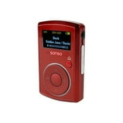 SanDisk Sansa Clip - Digital player - 2 GB - red