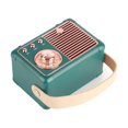 thumbnail image 5 of Altavoz Bluetooth Retro Mini Altavoz Inalámbrico Portátil Clásico Antiguo para Exteriores Verde, 5 of 5