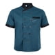 thumbnail image 2 of 2 piezas chaquetas medianas Hugo Uniforme de trabajo cocina hotel azul negro, 2 of 10