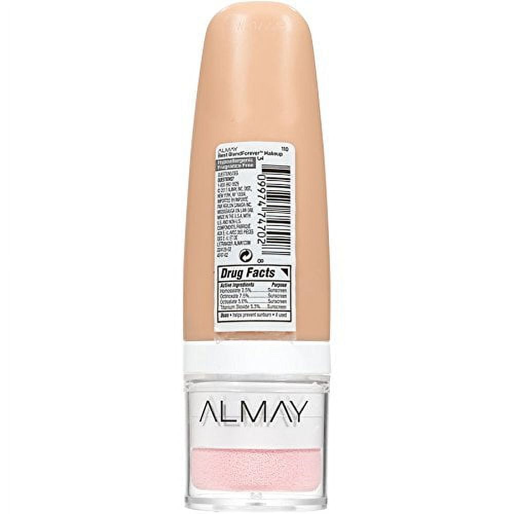 2 Pack Almay Best Blend Forever Foundation, Ivory, 1 fl. oz, SPF 40 Broad Spectrum