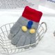 thumbnail image 1 of Guantes para niños, cálidos, de invierno, con forro polar, gruesos, de cinco dedos, multidedos, para niñas, de dedos completos, resistentes al frío, 1 of 6