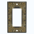 thumbnail image 5 of Metal Light Switch Plate Cover Black Yellow French Victorian Frame FRA004, 5 of 13