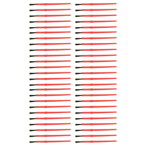 50Pcs Kids Paint Brush 4Inch Small Painting Brush for Kid Student Oil Acrylics Watercolor Gouache Painting and Art Craft