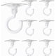 thumbnail image 1 of 8-Pack Clear Rotating Hooks, No-Drill Adhesive Wall & Ceiling Hangers for Home Decor and Storage Solutions, 1 of 3