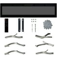 thumbnail image 6 of 70 inch Electric Fireplace in-Wall Recessed and Wall Mounted with Remote Control, 1500/750W Fireplace Heater (60-99°F Thermostat) with 12 Adjustable Color, Timer, Log and Crystal, 6 of 8