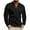 Mens Shirts Black, variant on Mens Casual Long Sleeve T Shirts with Pocket Button Crewneck T-Shirts Pullover Solid Color Breathable Slim-Fit Basic Athletic Workout Tees Tops