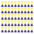 thumbnail image 3 of Tile Levelling System, Floor Leveler Stainless Steel PP Durable Accurate Adjustment Easier Installation  For Home Blue Yellow, 3 of 8