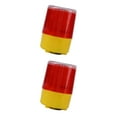 thumbnail image 4 of Youkk Solar LED Round Caution Warning Light Lamp Traffic Alarm Light Flash Type A 2Set, 4 of 6