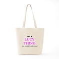 thumbnail image 6 of CafePress - It'S A Lucy Thing, You Wouldn'T U Tote Bag - Unisex Canvas Tote Bag, Beige, 1-Piece, 6 of 7