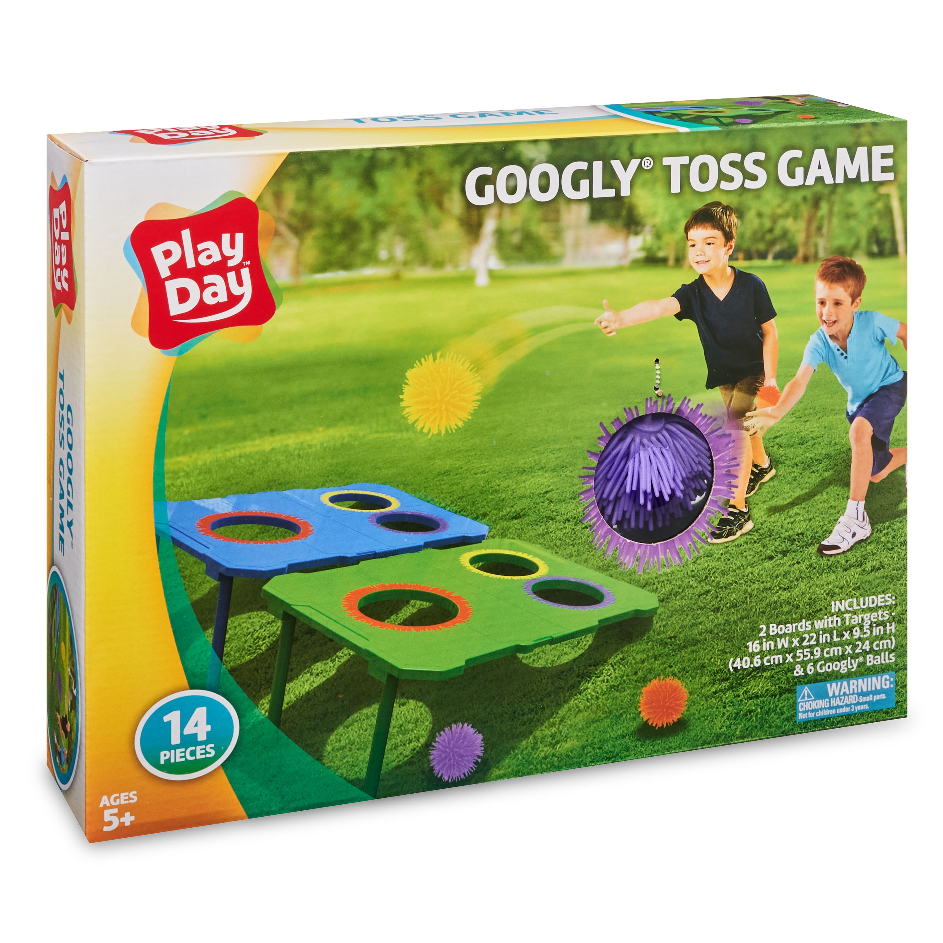 Play Day Wibbly Toss Game Multicolor Family Friendly Corn Hole Play Day 