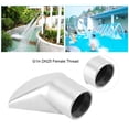 thumbnail image 4 of Directional Fan Shaped Fountain Nozzle Copper Plating Pool Landscape Spray Head, 4 of 7
