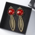 thumbnail image 3 of Seven-star ladybug Vintage Copper-Colored Lace Bookmarks: Stainless Steel Set for Book Lovers and Readers, 3 of 5
