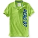 thumbnail image 1 of Aeropostale - Polo de rugby para hombre, vertical, original, Nyc, verde, mediano, 1 of 1