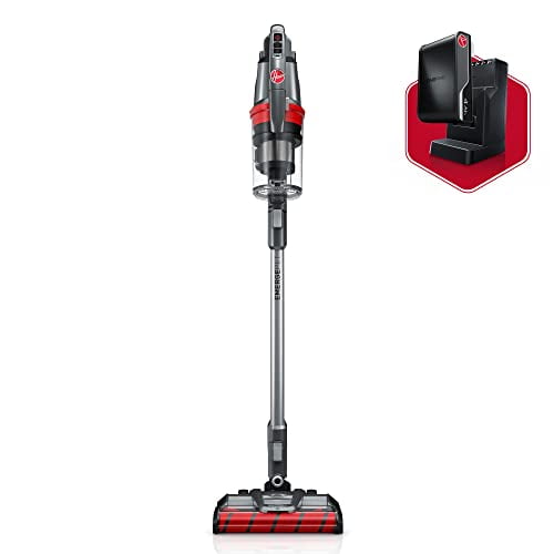 Aspiradora de escoba inalámbrica Hoover ONEPWR WindTunnel Emerge Pet, ligera, potente y silenciosa, se sostiene de pie, no requiere montaje en pared, ideal para uso doméstico.