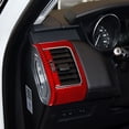 thumbnail image 4 of Real Bright Soft Car Interior Carbon Fiber Sticker DecorationRed Carbon Fiber Interior Side Air Vent Cover For Land Rover Range RoverAuto Car Protection Interior Accessories, 4 of 9