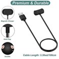 thumbnail image 3 of Charger Cable For Amazfit Gts 2, Gts 2 Mini, Gts 2e, Gtr 2, Gtr 2e, Gts 4 Mini, T-rex Pro, Bip 3, Bip U, Usb Charging Cable Dock Cord 3.3ft Smartwatch, 3 of 5