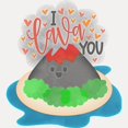 thumbnail image 2 of CafePress - I Lava You - White Shot Glass, Unique and Funny Shot Glass, 2 of 2
