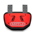 thumbnail image 3 of Battle Sports Adult Chrome Protective Football Back Plate - Red, 3 of 5