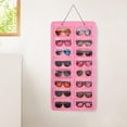 thumbnail image 4 of Sunglasses Organizer Storage Hanging Proof Wall Pocket Glasses Organizer-16 Slots Sunglass Organizer Holder With Metal Hook, 4 of 6