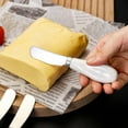 thumbnail image 1 of Dsscvnef Ceramic Handle 304 Stainless Steel Butter Bread Spreader for Jam Cheese & ( Kitchen Tool), 1 of 3