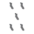thumbnail image 3 of Jumpingount Cake Sock Coral Fleece Hosiery Christmas Gift Colorful Thicked Sleeping Home Ropa para mujer niña negro Negro 5piezas, 3 of 6