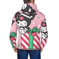 thumbnail image 6 of Saiise Sanrio Cl Mens Zip Up Hoodie Long Sleeve Full-zip Hooded Sweatshirt Pullover With Kangaroo Pocket S-3XL, 6 of 6