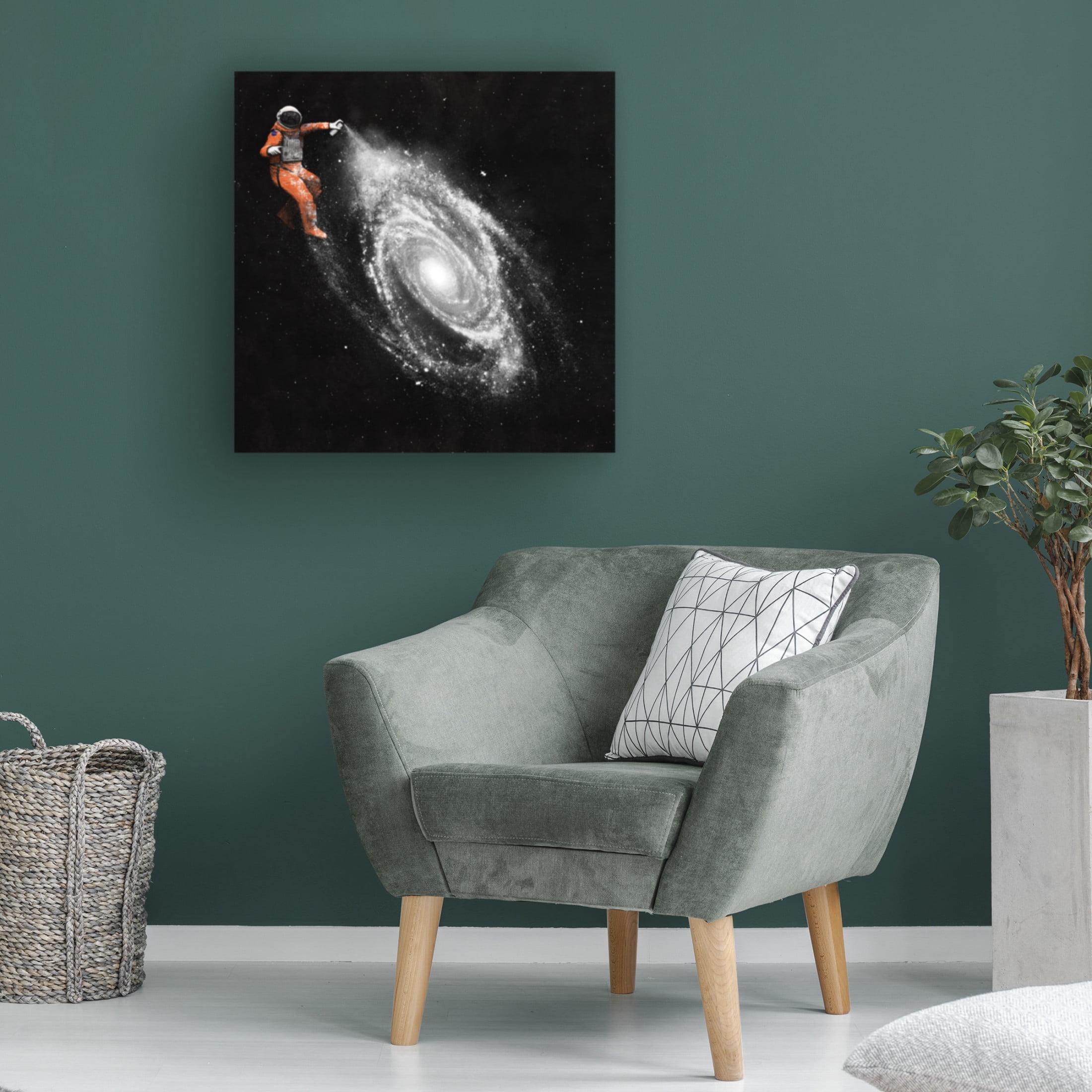 Trademark Fine Art Florent Bodart  Space Art aaa Canvas Wall Art