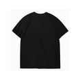 thumbnail image 2 of Women's "God Is God All The Time" Letter Printed Round Neck Short Sleeve T-Shirt Black Cotton Top Tee For Adult, Men, Women, Teen, Teenager, Adolescent, Youth, 2 of 5