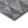 thumbnail image 3 of Addison Rugs Mayfield Premium Machine Washable Transitional Geometric Lavender Rectangle Rug, 9' X 12' Machine Washable Transitional Geometric Lavender Oversized Sherpa Throw Blanket, 3 of 7