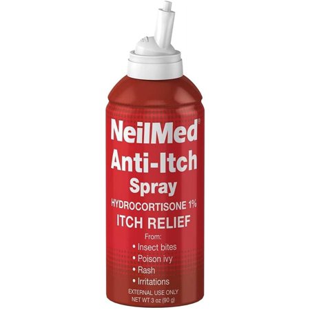 NeilMed Anti Itch (Relief) Spray Hydrocortisone 1%, 3 Oz