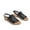 Black, variant on Anuirheih Summer Women's Casual Shoes Fashion Fish Mouth Thick Sole Hollowed Out Sandals Sandals Women (Army Green)
