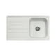 thumbnail image 1 of Fregadero Italiano Cuarzo Premium Tina Con Escurridor Color Blanco Marca Plados PL08610 Plados TE-1T-PL08610-58L, 1 of 5