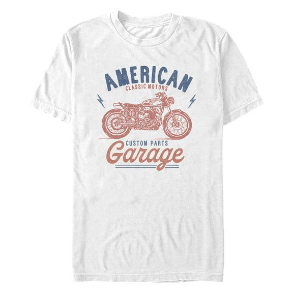 Men's Lost Gods Custom Parts Garage Graphic T-Shirt