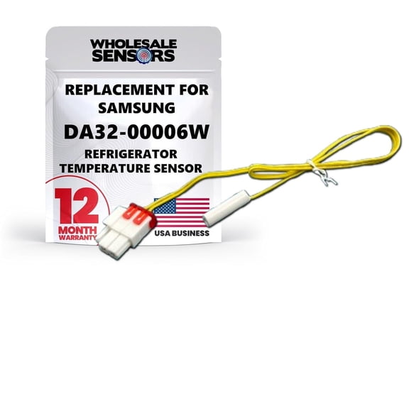 Wholesale Sensors Replacement for Samsung DA32-00006W Refrigerator Temperature Sensor 12 Month Warranty